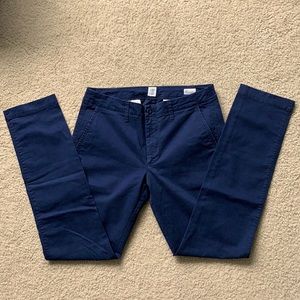 Gap skinny navy chinos 32X32
